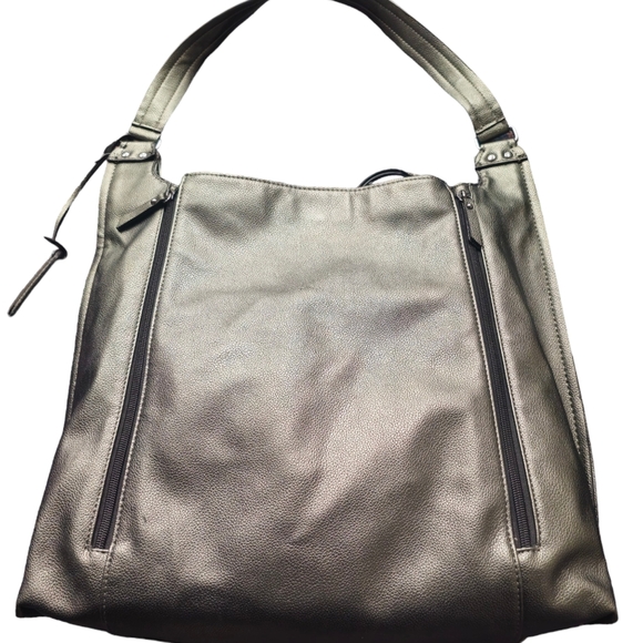 Joe's Jeans Miley Tote Metallic Green - Picture 11 of 13